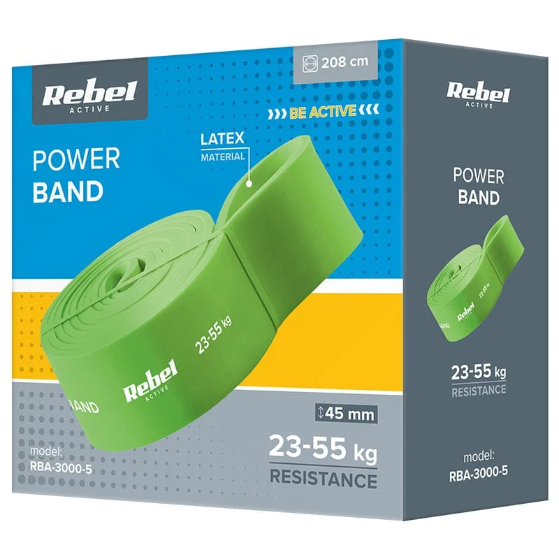 Accesorii cardio Rebel RBA-3000-5 | 55kg, 208cm, Roșu