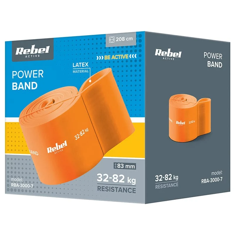 Accesorii cardio Rebel RBA-3000-7 | 82kg, 208cm, Roșu
