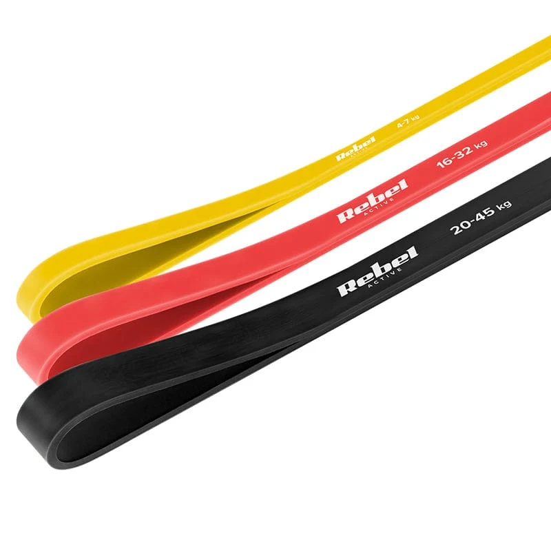 Accesorii cardio Rebel RBA-3000-S3 | 7kg, 208cm, 3, Negru
