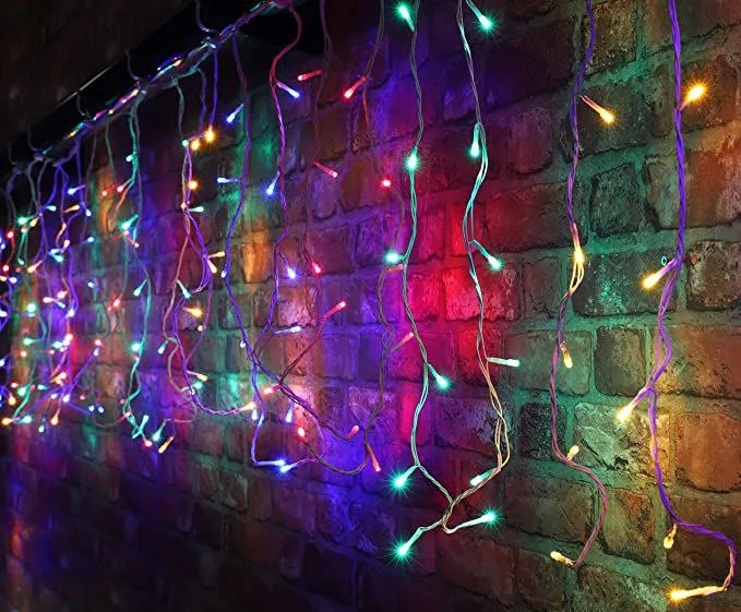 Ghirlandă Luminoasă Multicolor 500 LED-uri, 25 Metri – Decor Impresionant pentru Sărbători și Evenimente