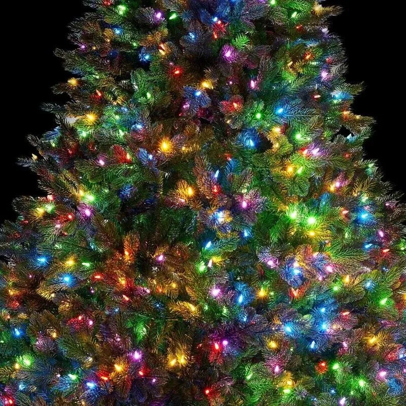 Instalație de Crăciun BecurI Model Diamant – Rolă 100 Metri, 480 LED-uri Multicolor