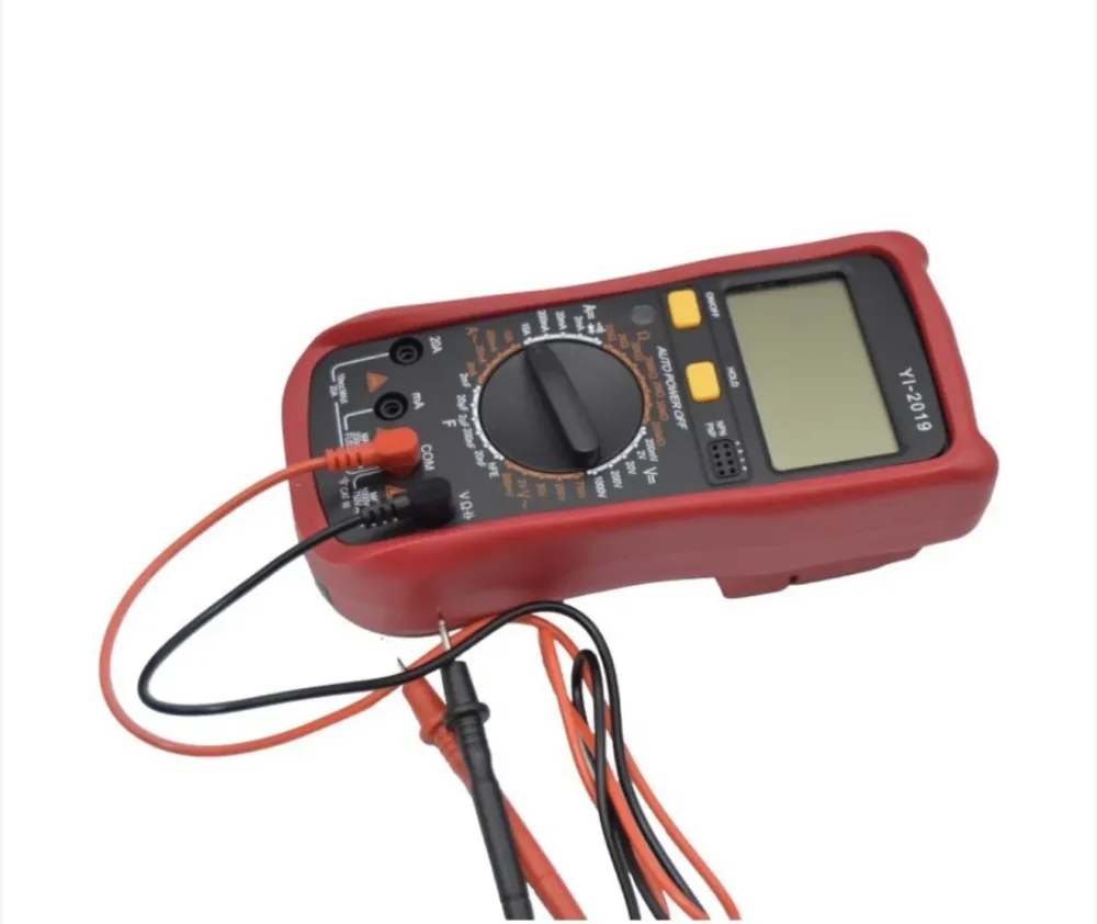 Multimetru Digital YI-2019 cu Carcasă Antişoc și Afișaj LCD – Măsurători Precise AC/DC