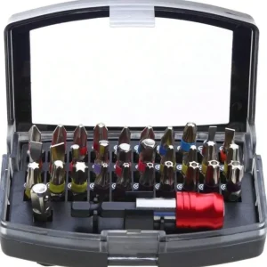 Trusă 32 Biți Hexagonali și Torx cu Adaptor pentru Șurubelniță