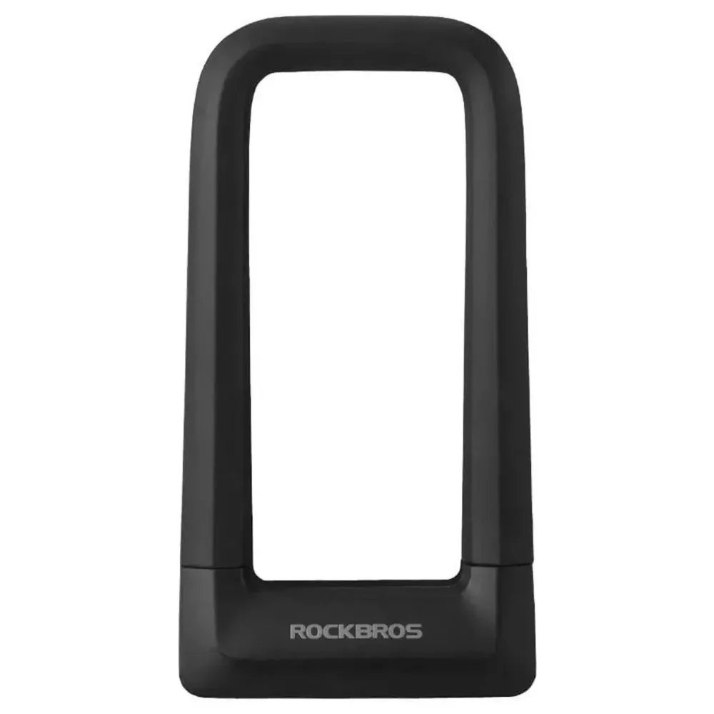 Antifurt în formă de U pentru bicicletă Rockbros RKS626 - negru