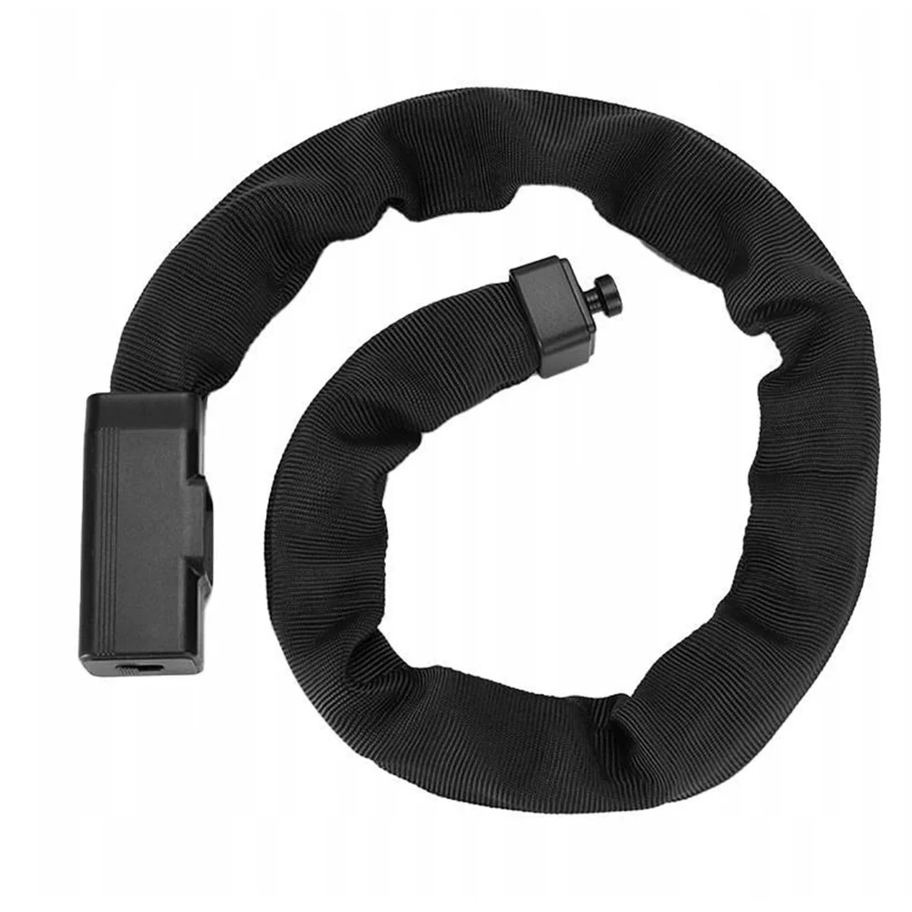 Antifurt pentru bicicletă cu cheie Rockbros 0,97 m - negru