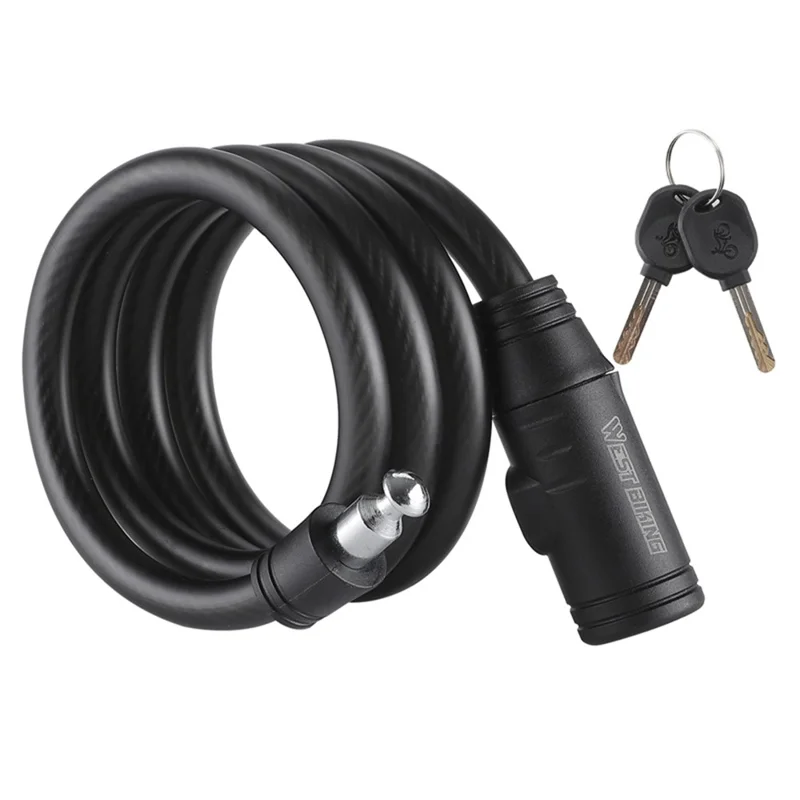Cablu PVC grosit pentru antifurt bicicletă pentru MTB