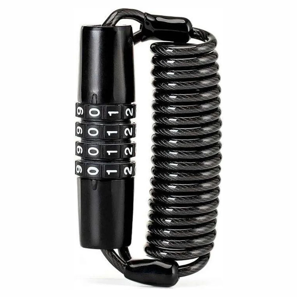 Lacăt de bicicletă Rockbros T609 cu combinație de 1,5 m