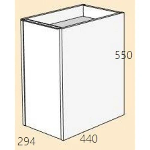 Arthema Nova Dulap lateral suspendat 29x44xH55 cm, crem (stejar laguna)