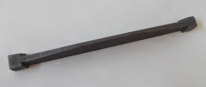 Rustab 36 cm pentru rugina cuptorului cu suport de foc