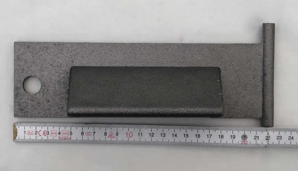 Stehrost 9x22.5cm, ușă interioară pentru aragaz cu gresie ortrand insert de încălzire
