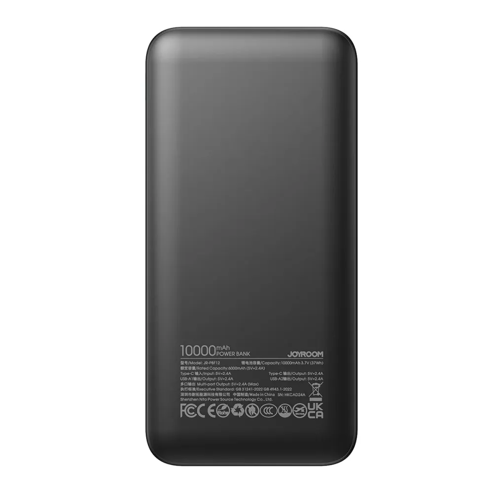 Baterie externă Joyroom 10000mAh 2.4A 2x USB- 1x USB-C