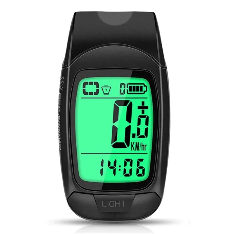 Calculator de bicicletă 3în1 Far Claxon Contor