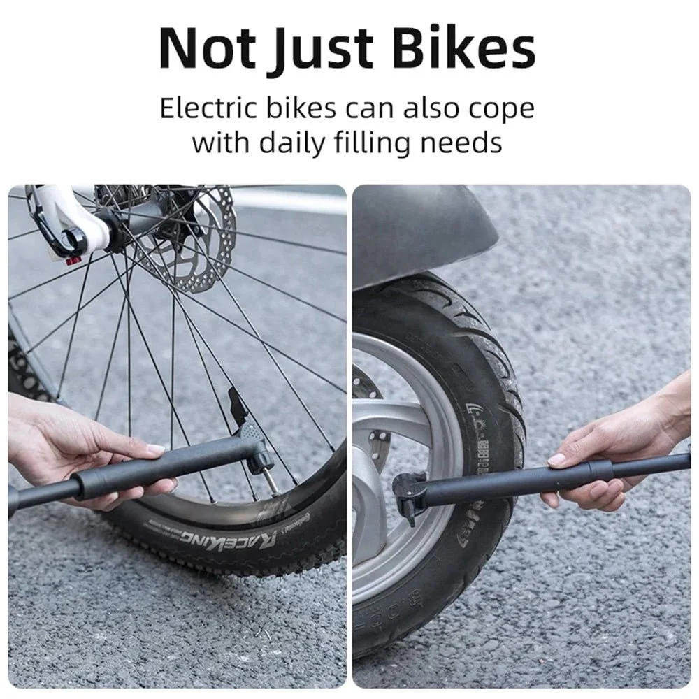 Pompă de bicicletă Rockbros - Neagră
