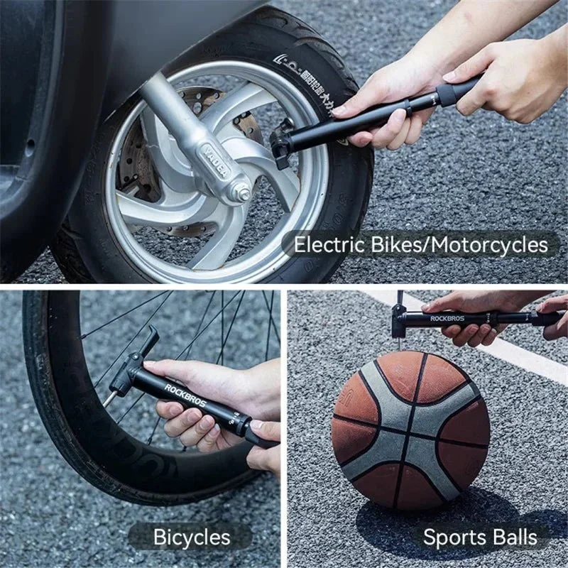 Pompa de aer portabilă pentru bicicletă și bicicletă electrică 120 PSI