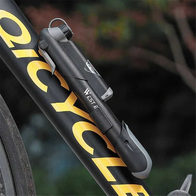 Pompa de bicicletă portabilă 100PSI înaltă presiune mini ușoară