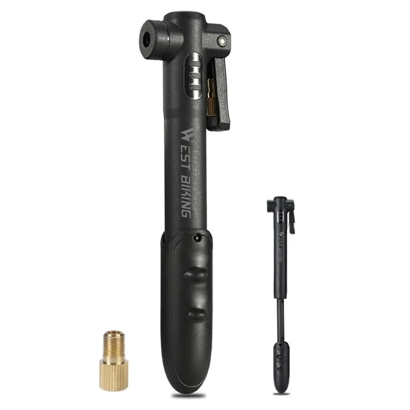 Pompa de bicicletă portabilă mini din plastic 80PSI