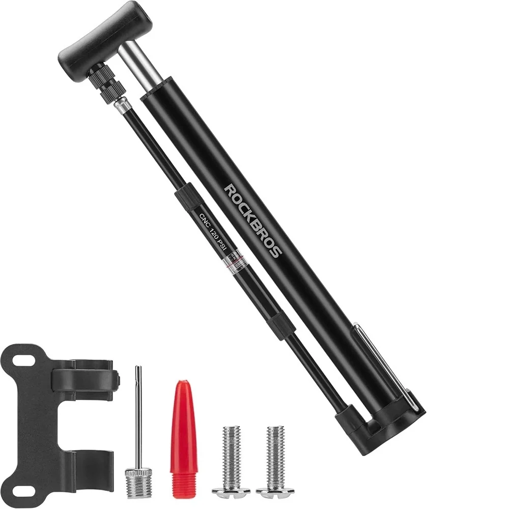 Rockbros 42322821001 Pompa de podea pentru bicicletă - Negru