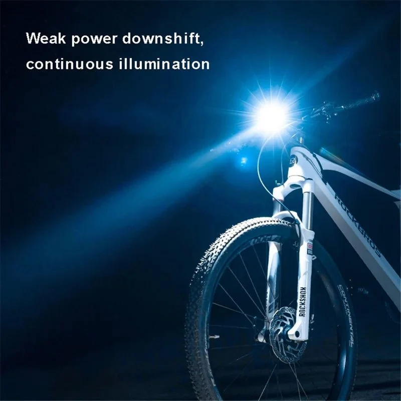 Far de bicicletă reîncărcabil prin USB Rezistent la apă IPX6