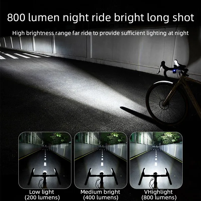 Far pentru bicicletă ROCKBROS 800 Lumeni, IPX6