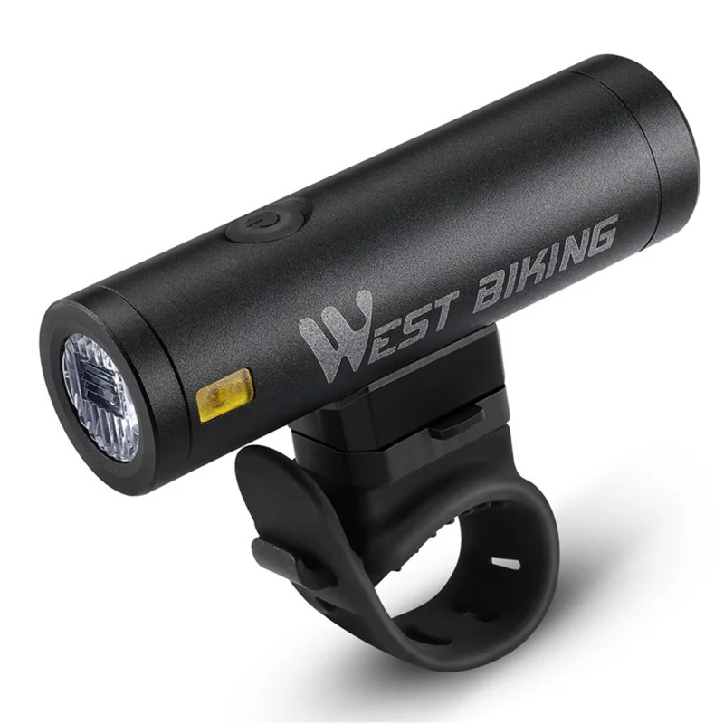 Lampă frontală LED luminoasă 500LM pentru bicicletă ciclism nocturn - Negru