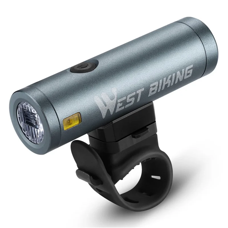 Lampă frontală LED luminoasă 500LM pentru bicicletă ciclism nocturn - Argintiu