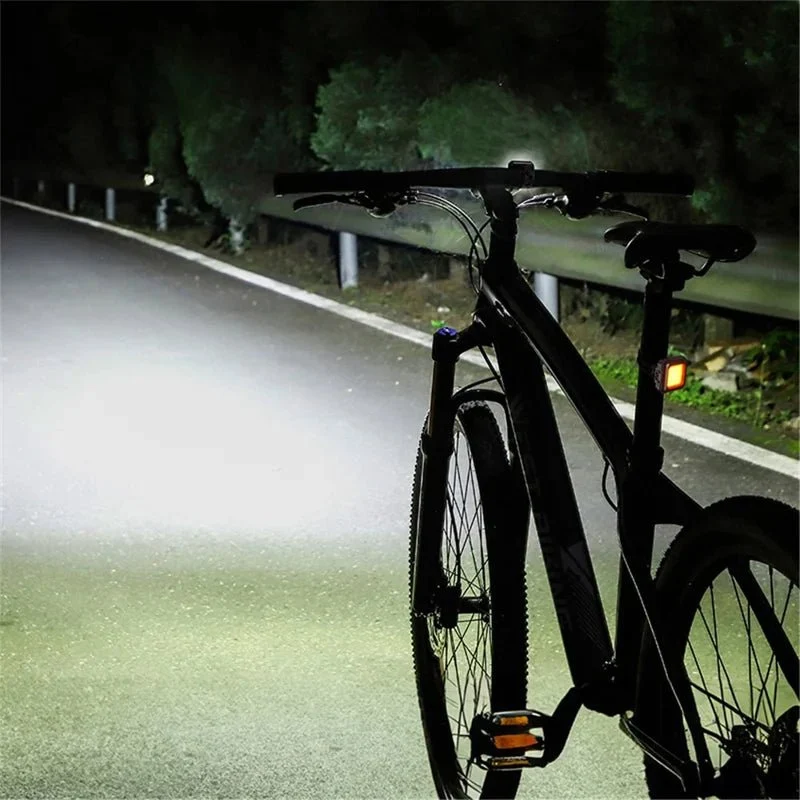 Lampă de siguranță LED pentru bicicletă - Lumină spate roșie / Lumină roșie