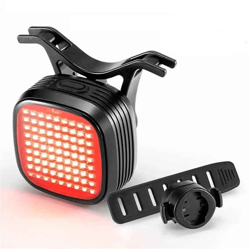 Lumină spate pentru bicicletă LED impermeabilă, 12 moduri