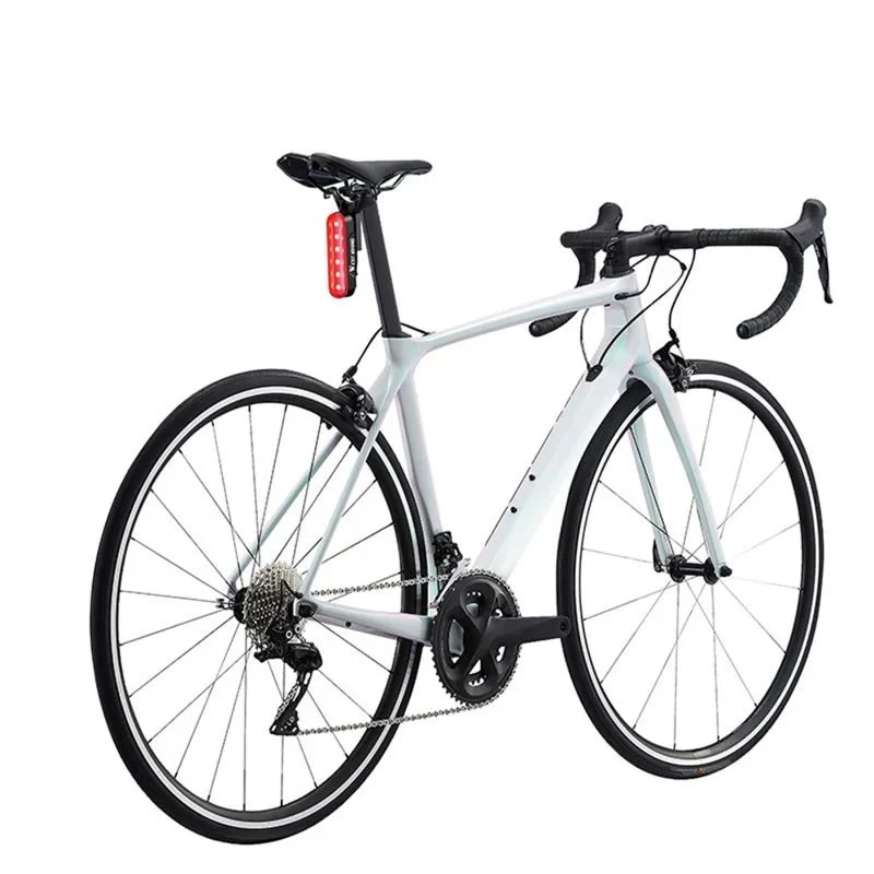 Lumină spate pentru bicicletă USB 3 moduri avertizare de siguranță