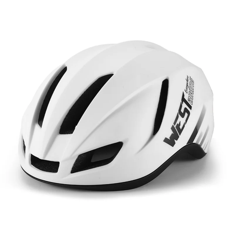 Cască de bicicletă ușoară cu iluminare spate LED - Albastru