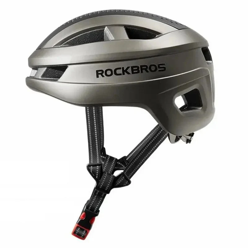 Casca de bicicletă respirabilă cu protecție pentru cap (Design Mat) - Titan