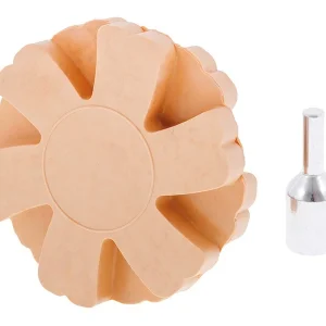 Disc de cauciuc pentru adezivi, diam. 90 mm, zimțat, filet M8