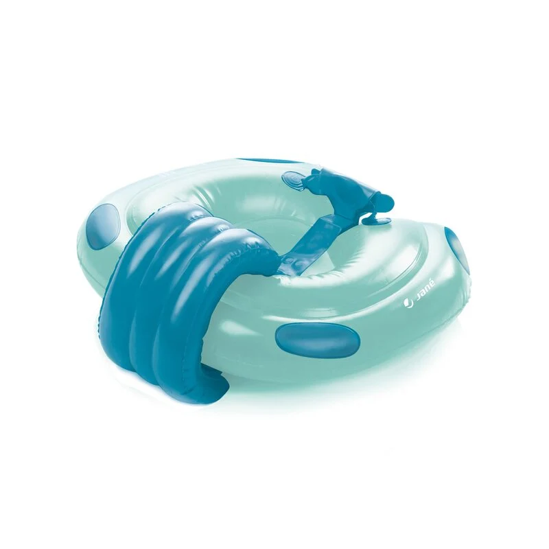 Colac ajustabil pentru bebelusi, Jane, Ideal pentru primele lectii de inot, Aquarel Blue
