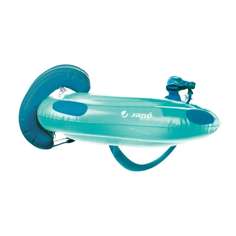Colac ajustabil pentru bebelusi, Jane, Ideal pentru primele lectii de inot, Aquarel Blue