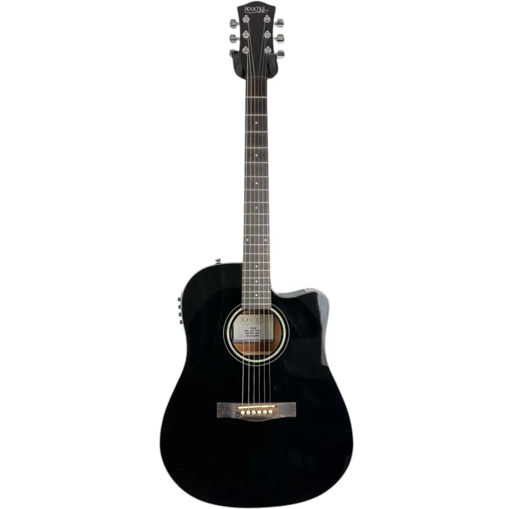 Chitară acustică Rocktile - Negru