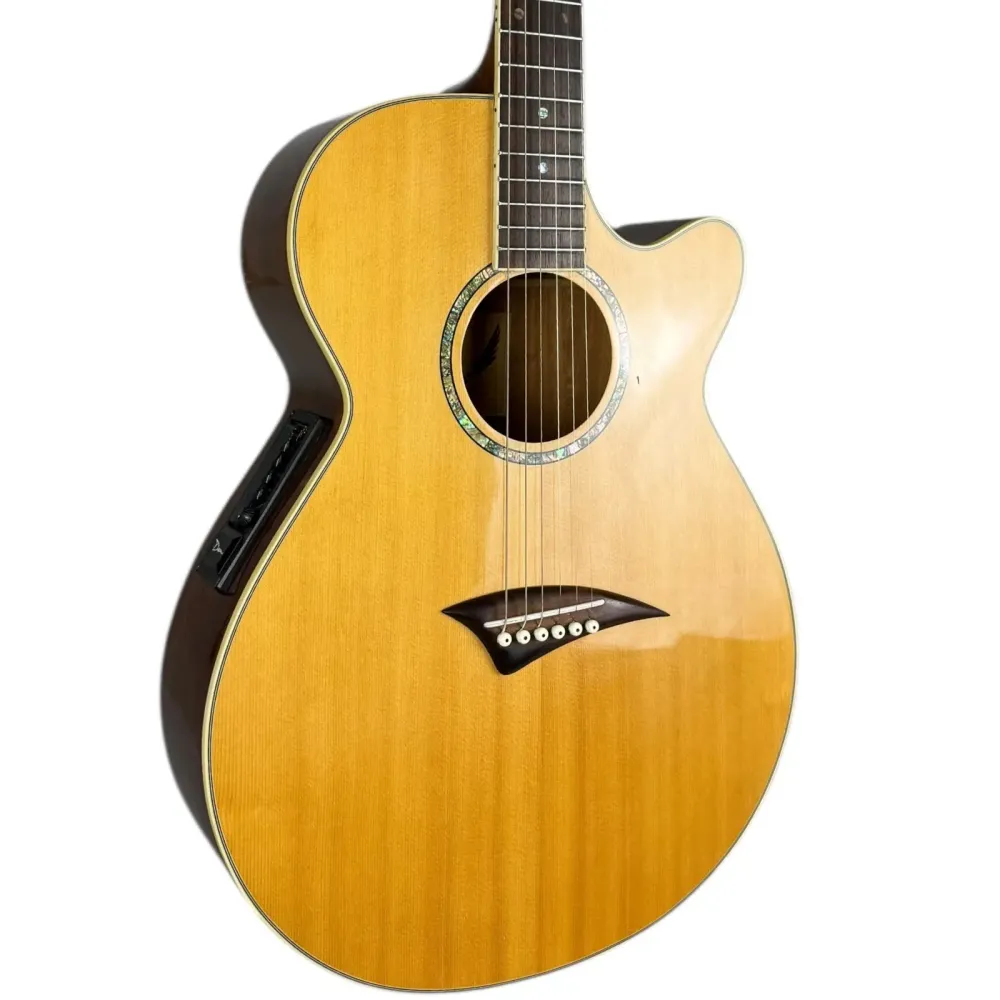 Dean PE N Chitară Acustică Electrică Cutaway 1999 - Natural