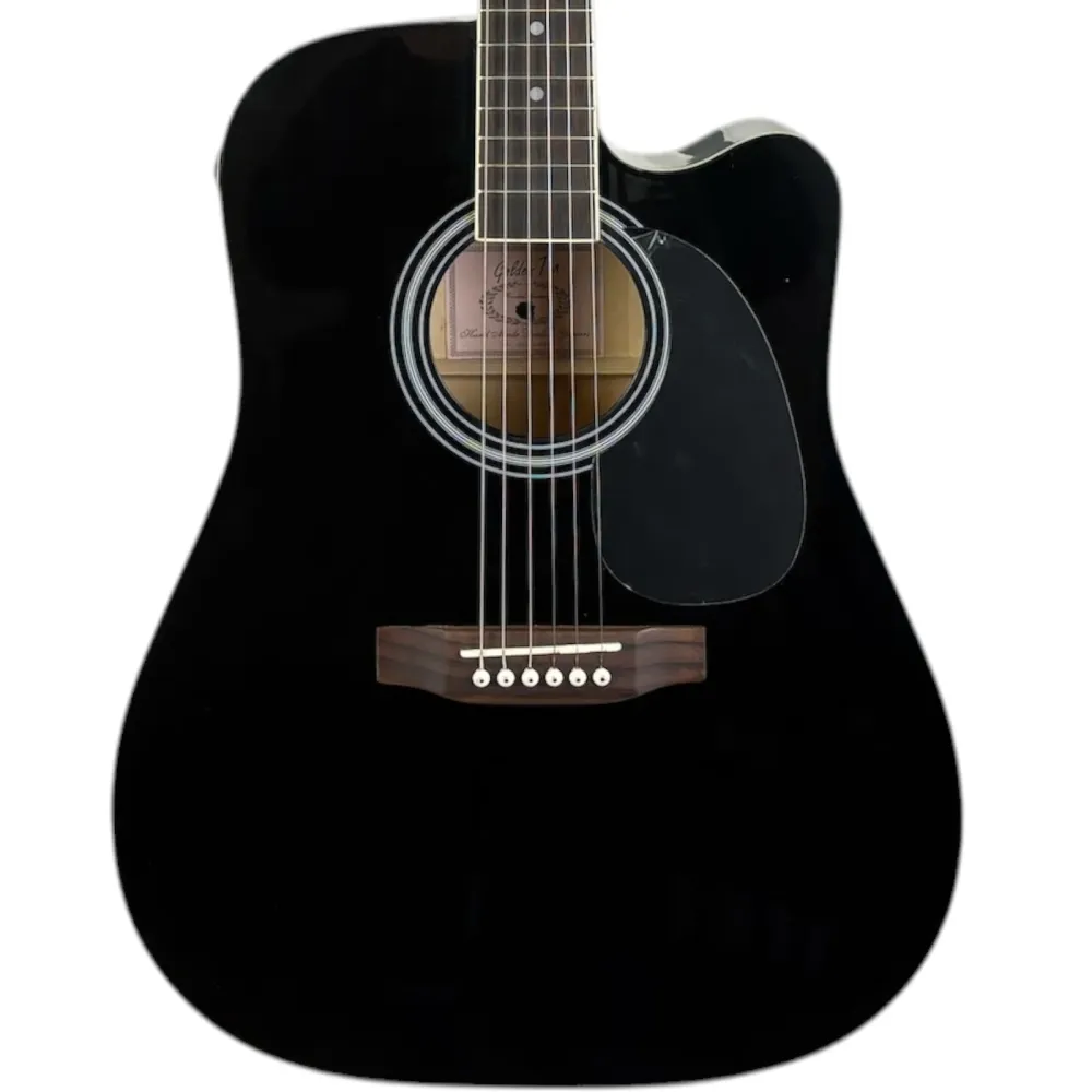 Golden Ton Chitară Acustică - Negru