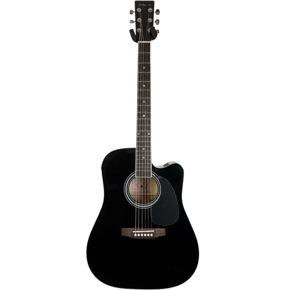 Golden Ton Chitară Acustică - Negru