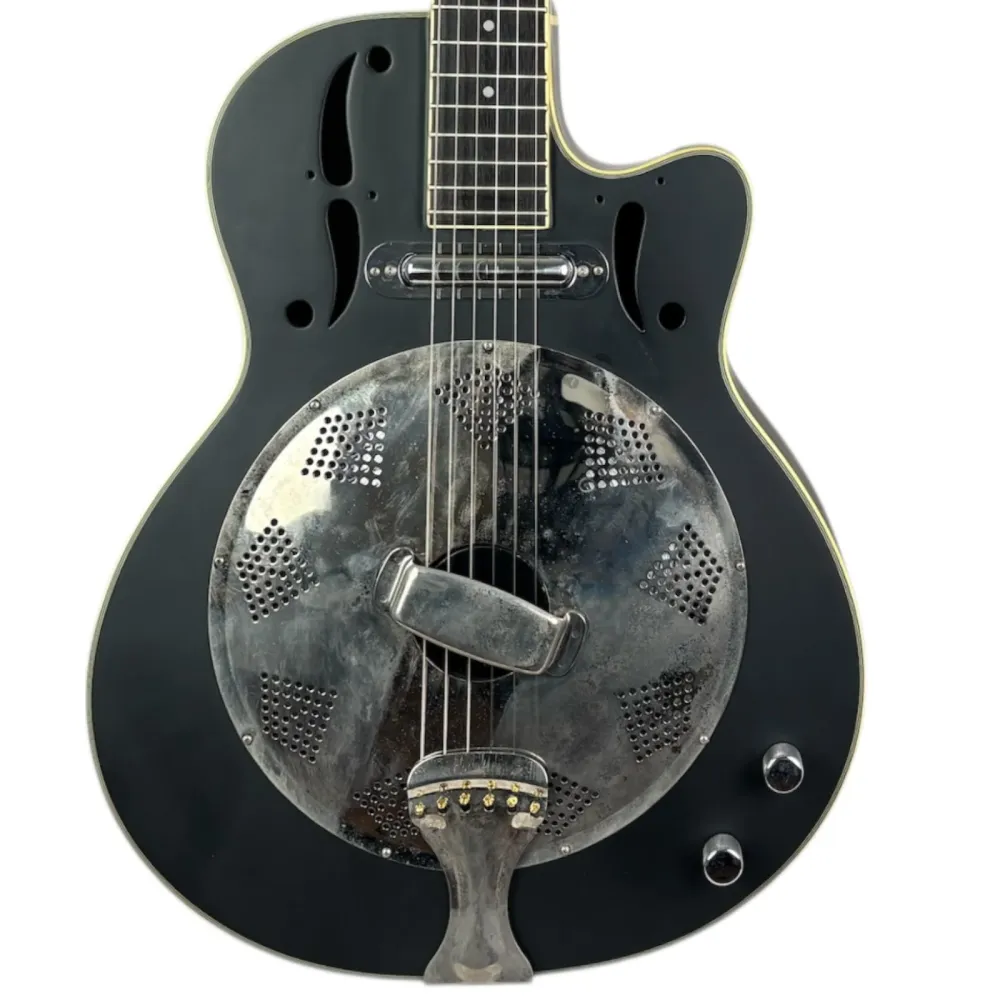 Harley Benton Resonator - Negru