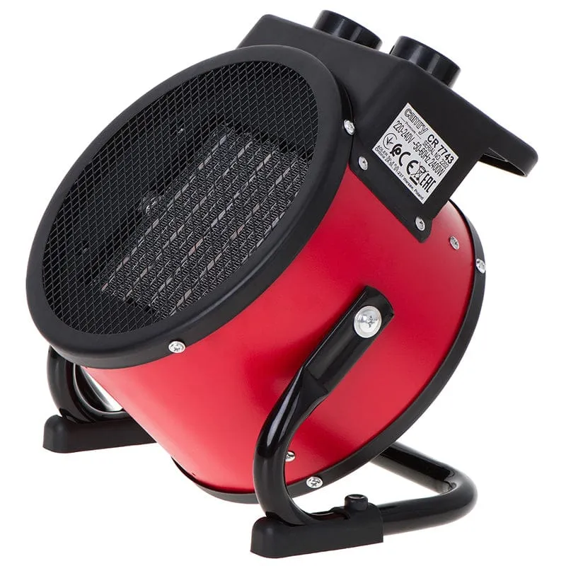 Aeroterma Camry CR7743 | 2400W, Ceramica, Rosu/Negru