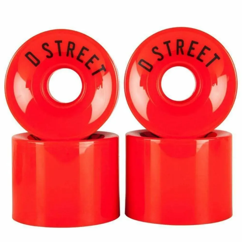 Roți Dstreet DST-SKW-0001 59 mm Roșu