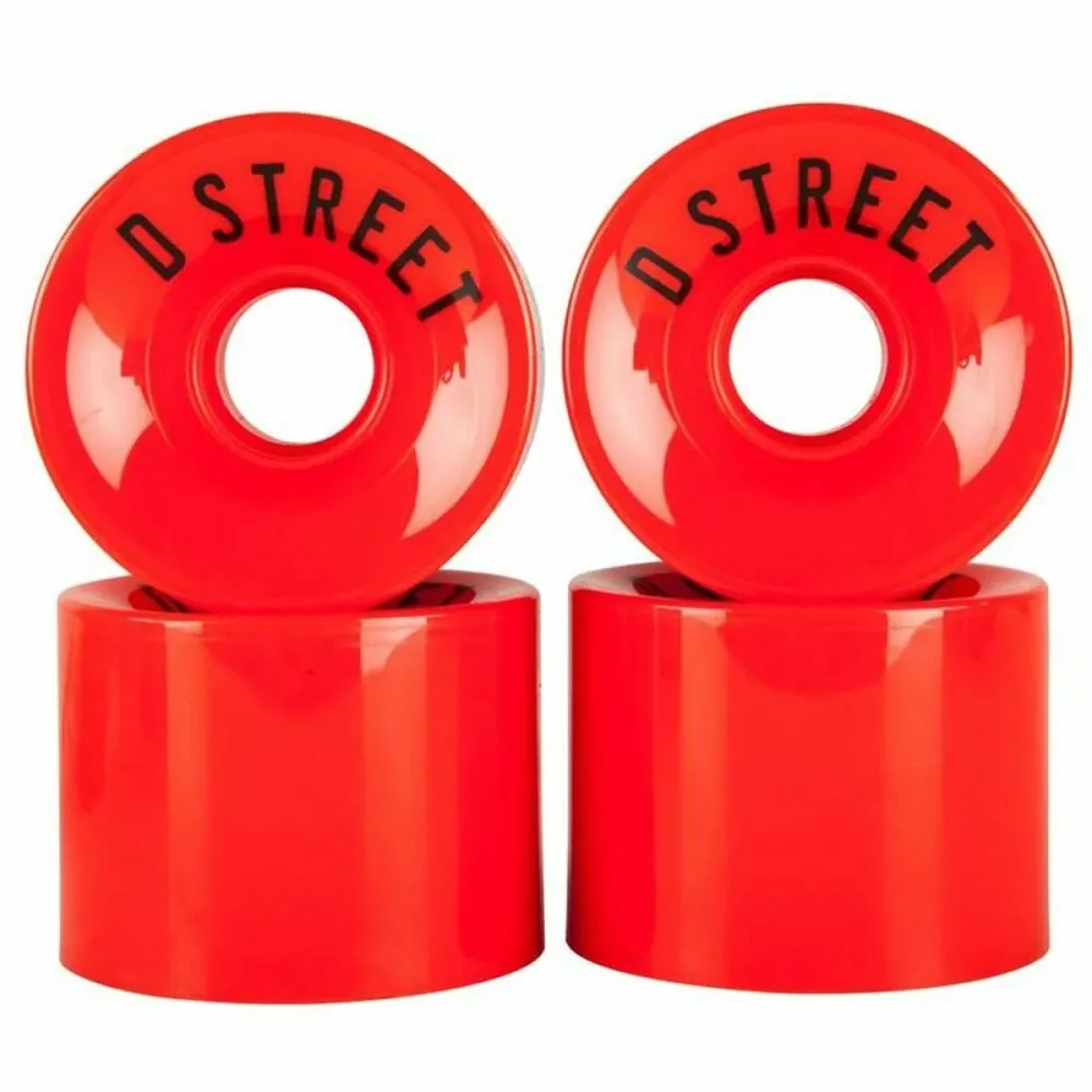 Roți Dstreet DST-SKW-0001 59 mm Roșu