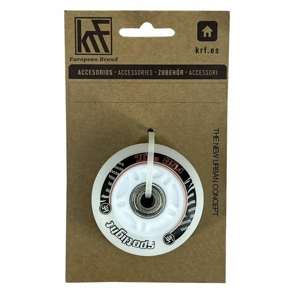 Roți Spotlight LED KRF 70 MM Alb