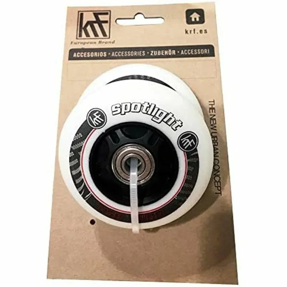 Roți Spotlight LED KRF 80 MM Roz