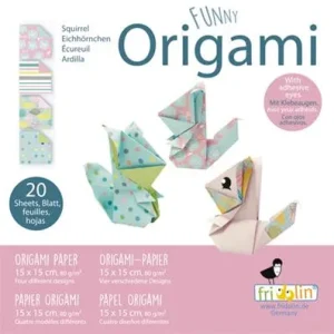Origami amuzant - veveriță