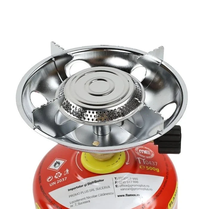 Set Miniaragaz camping cu Arzător Flamex 300S + butelie gaz 500g