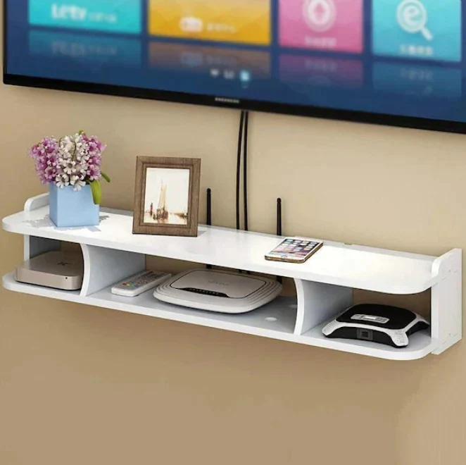 Suport router si accesorii, 3 compartimente, 60 cm