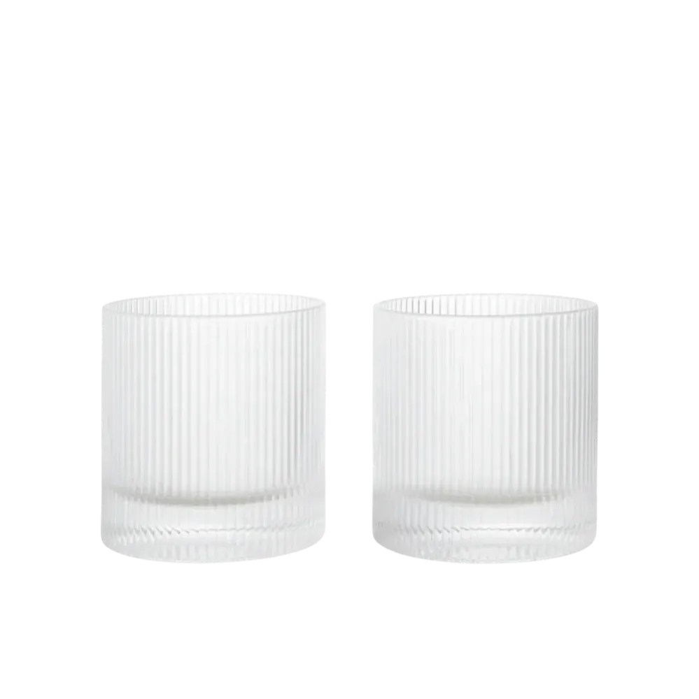Pahare Ripple - Set de 2