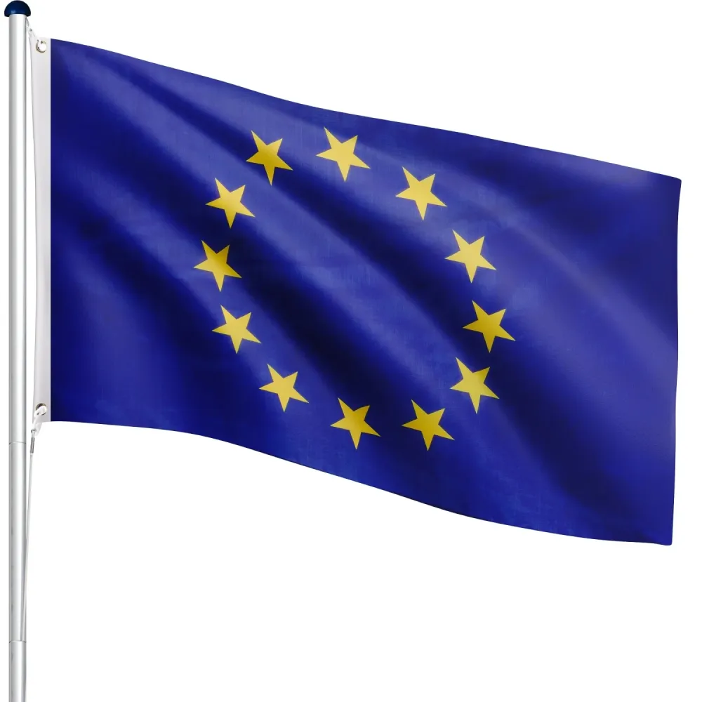 Catarg de steag din aluminiu, Europa, 6.50 m