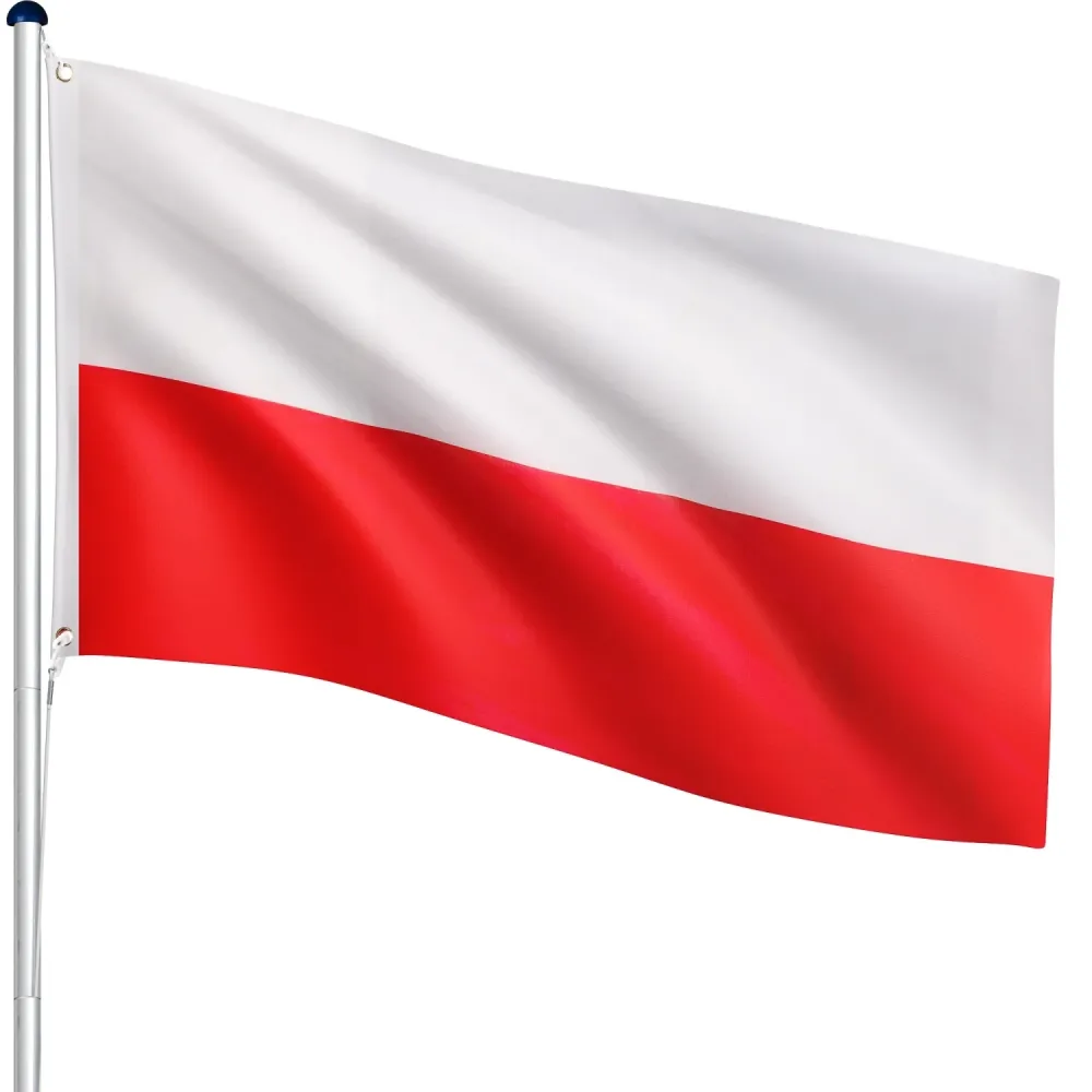 Catarg de steag din aluminiu, Polonia, 6.50 m