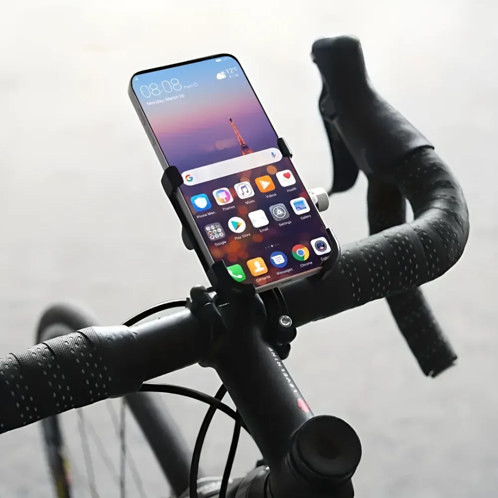 Suport de telefon rotativ 360° pentru biciclete